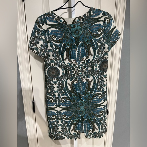 See By Chloe Vintage Patterned Shift Dress Size 6 - Picture 3 of 6